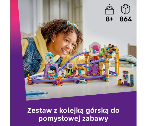 LEGO FRIENDS 42703 Syrenkowa kolejka górska - 1529780 - zdjęcie 4